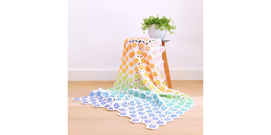 Flower Shower Blanket Scheepjes